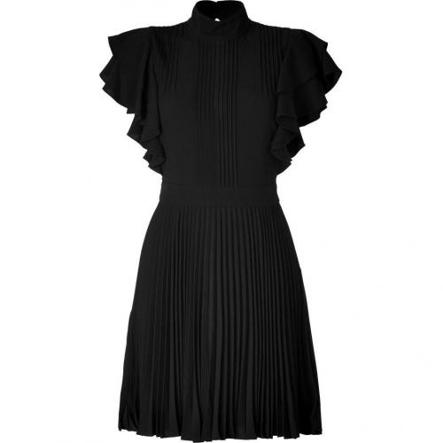 Paul & Joe Black Pleated Darius Dress