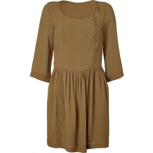 Paul & Joe Sister Sandalwood Pleated Dress