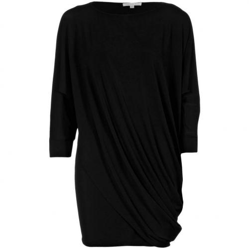 Paule Ka Kleid schwarz mit Ärmeln