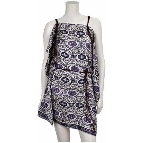 Pepe Jeans Seidenkleid Lila