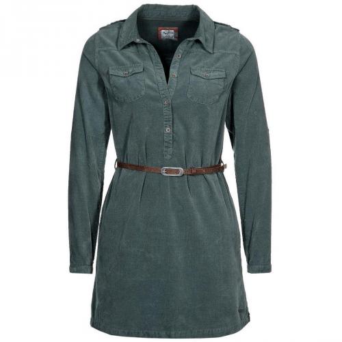 Pepe Jeans Taru Blusenkleid greygreen 