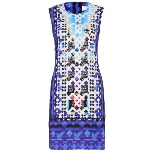 Peter Pilotto Kleid Mit Digital-Print Blau