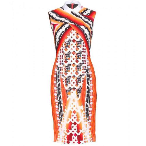 Peter Pilotto Kleid Mit Digital-Print Orange