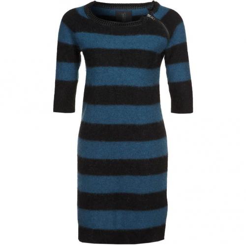 Philosophy Blues Original Long Avenue Strickkleid black/petrol 