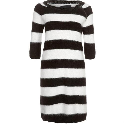 Philosophy Blues Original Long Avenue Strickkleid black/white 