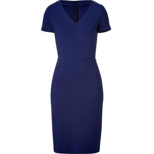 Piazza Sempione Blue Jersey Sheath Dress