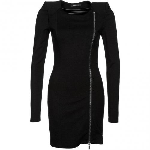 Plein Sud Jeanius Jerseykleid schwarz 