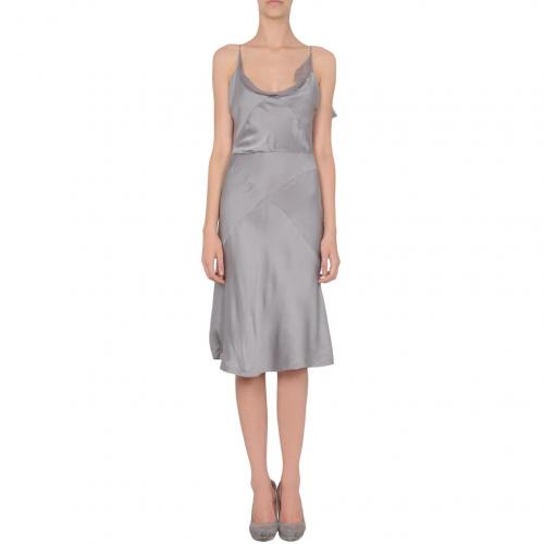 Prada Knielanges Kleid Grau