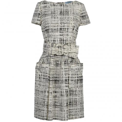 Prada Minikleid Grau