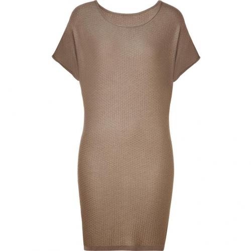 Private B Warm Taupe Knit Dress