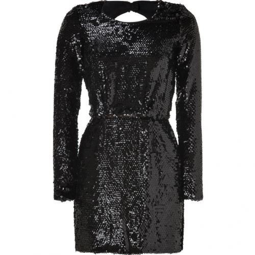 Rachel Zoe Black Sequined Selita Dress