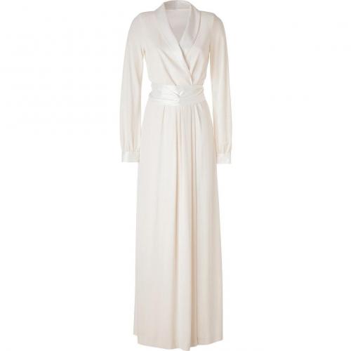Rachel Zoe Ecru Tuxedo Estella Gown