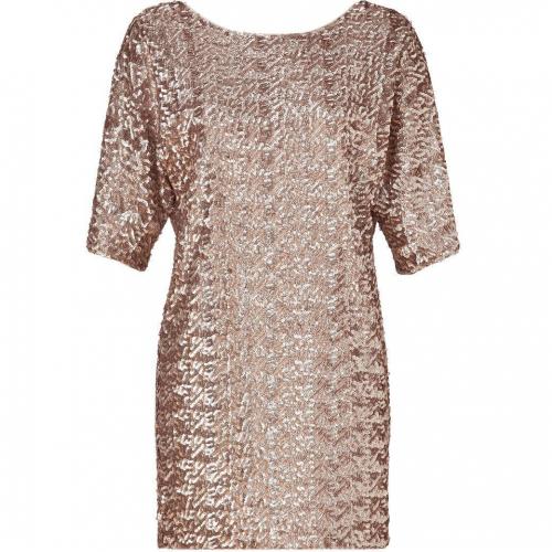 Rachel Zoe Nude Sequined Tinsley Dress