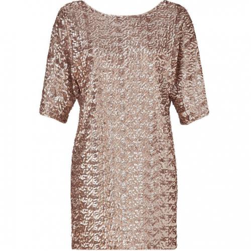 Rachel Zoe Nude Sequined Tinsley Dress