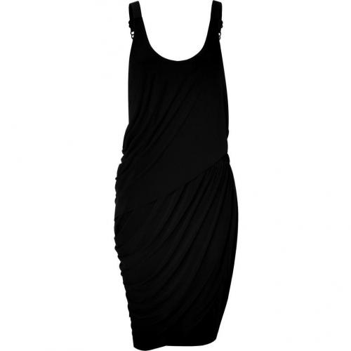 Rag & Bone Black Draped Olivia Dress