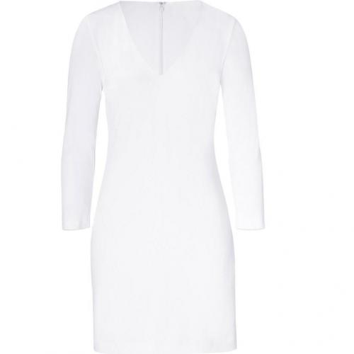 Ralph Lauren Black White Matte Jersey Kelby Dress