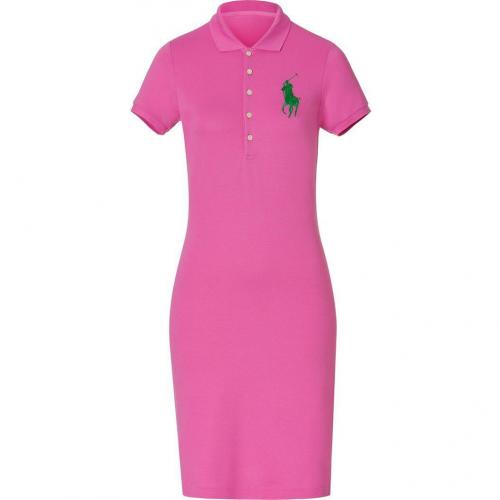 Ralph Lauren Hammond Pink Stretch Mesh English Dress