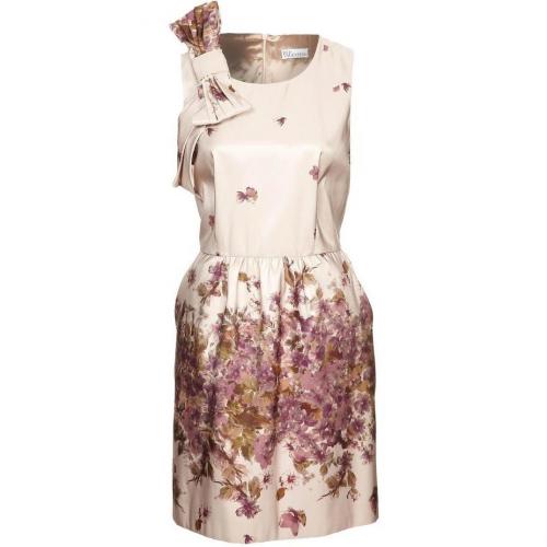 Red Valentino Cocktailkleid / festliches Kleid purple beige 