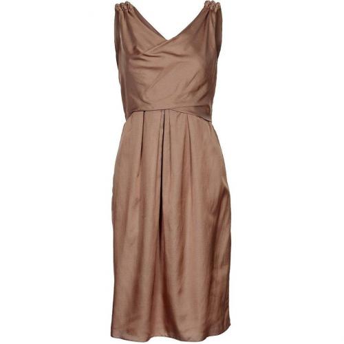 René Lezard Cocktailkleid / festliches Kleid camel 
