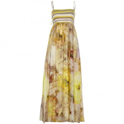 René Lezard Sommerkleid yellow 