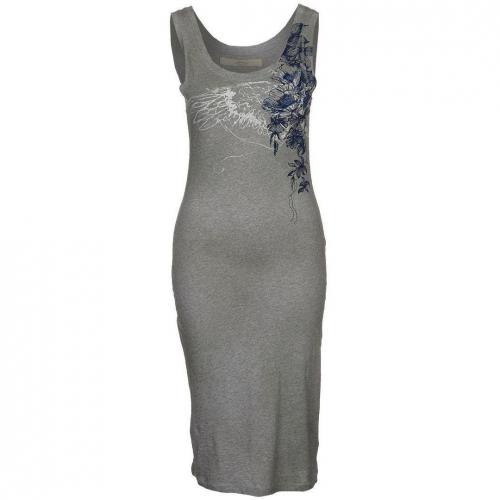 Replay Kleid light grey melange 