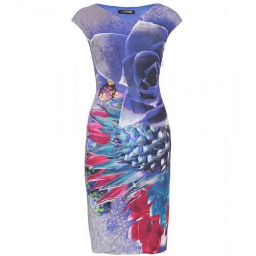 Roberto Cavalli Kleid Mit Digitalprint