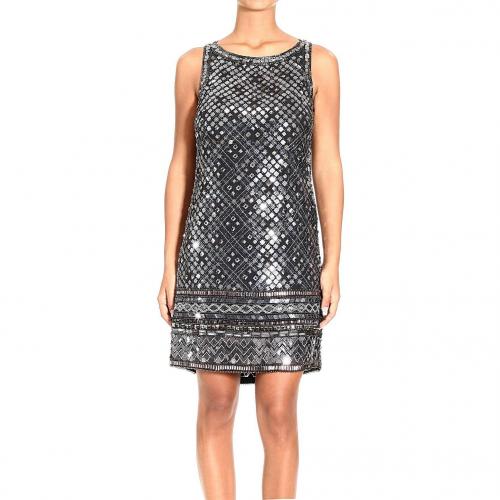 Roberto Cavalli Sleeveless embroidery dress