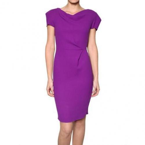 Roksanda Ilincic Drapiertes Doppel Woll Crepe Kleid