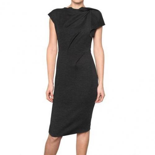 Roksanda Ilincic Drapiertes Woll Jersey Kleid