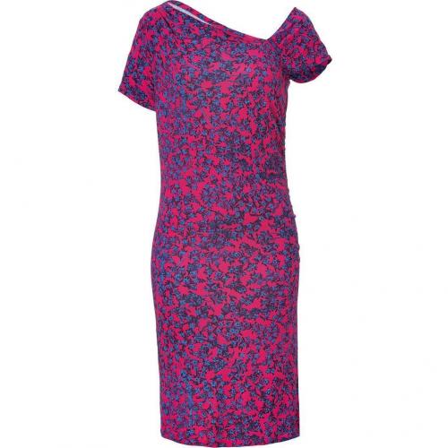 See by Chloé Hyacinth/Iris Floral Printed Draped Kleid