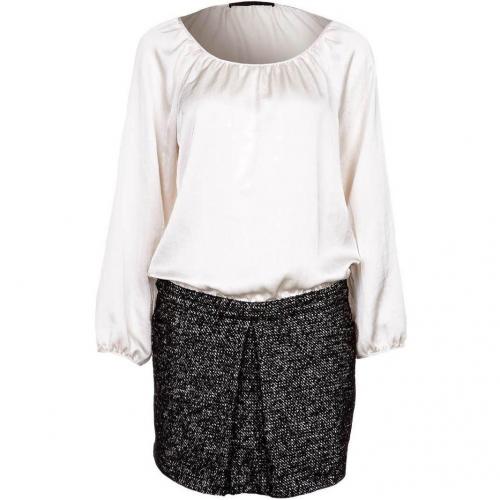 Set Sommerkleid black white 