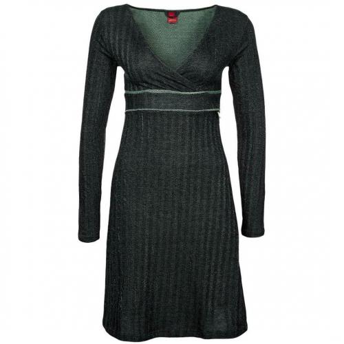 Skunkfunk Aitzuriaga Jerseykleid black/green 