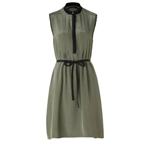 Sly 010 Seiden Kleid Olive