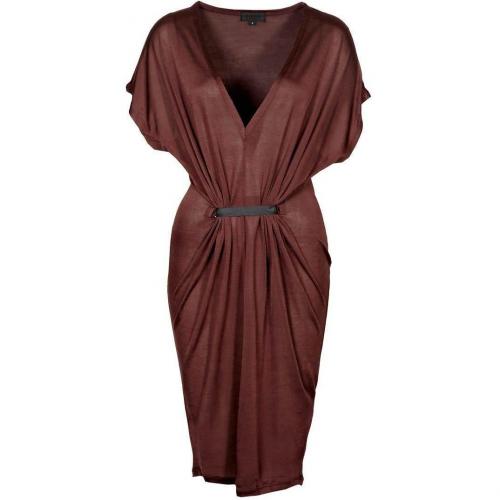 S'nob Dana Jerseykleid deep mahagony 