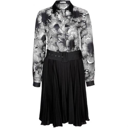 Stefanel Blusenkleid schwarz/weiß 