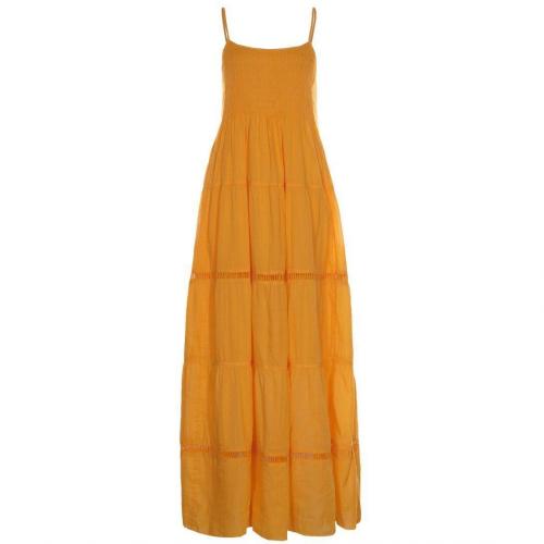 Stefanel Maxikleid gelb 