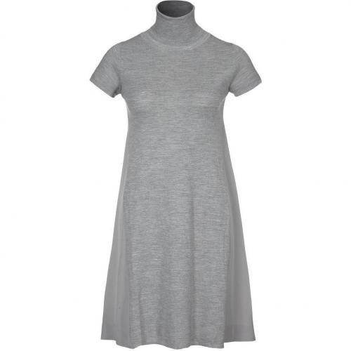 Stefanel Strickkleid grau melange 