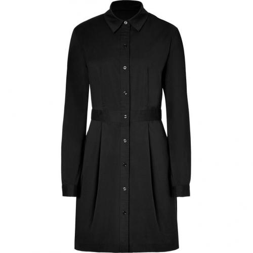 Steffen Schraut Black Claudine Shirtdress