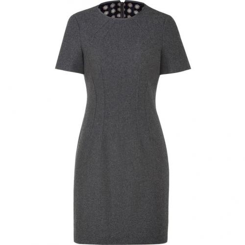 Steffen Schraut Grey Short Sleeve Flannel Dress