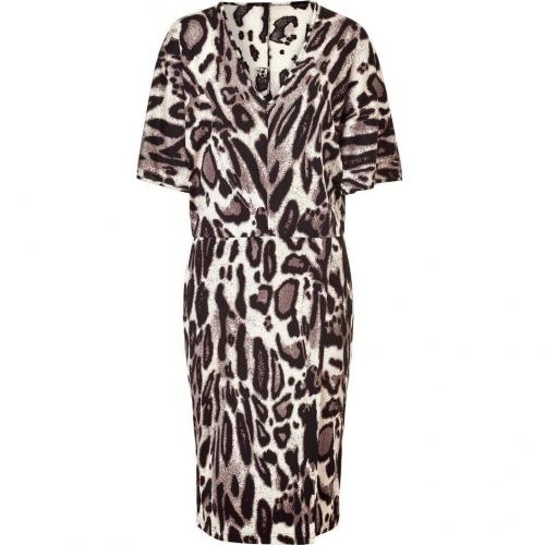 Steffen Schraut Wildlife Silk Miami V Dress