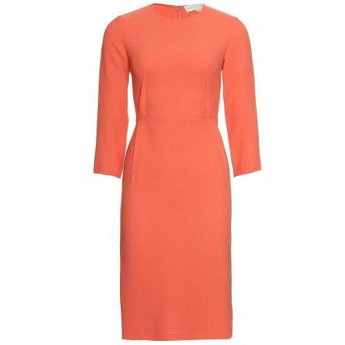 Amazon Crêpe-Kleid Orange