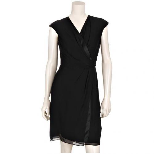 Stills Seidenkleid Schwarz