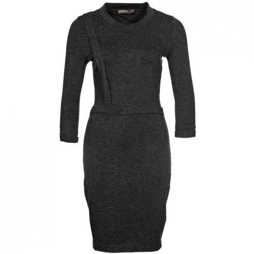 Supertrash Daff Strickkleid black 