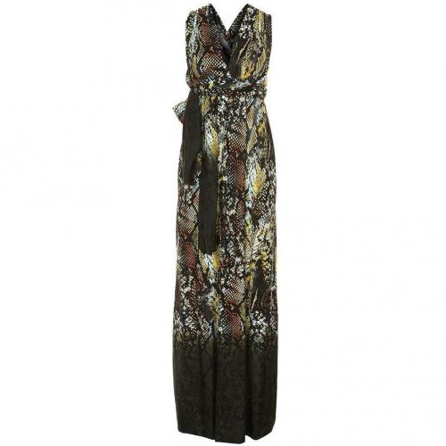 Supertrash Maxikleid dipped snake 