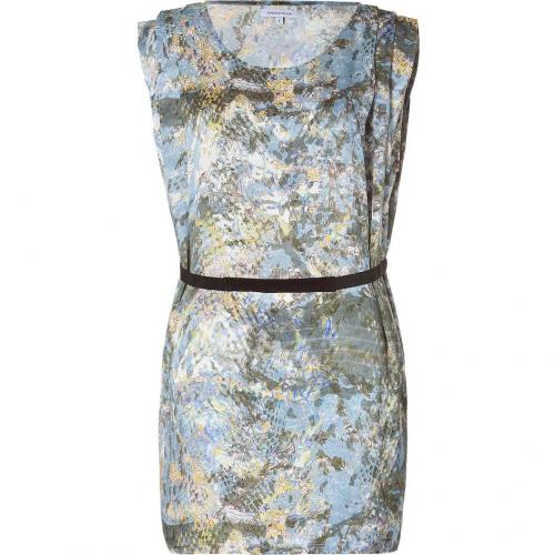 Surface to Air Multicolor Printed Fold Dress With Belt