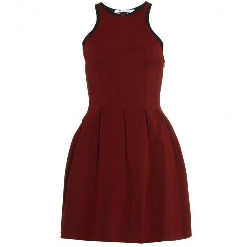 T by Alexander Wang Neopren-Kleid Rot