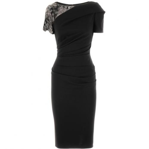 Talbot Runhof Black Dress Vopini 1