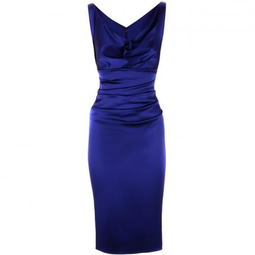 Talbot Runhof Cobalt Dress Voltaire