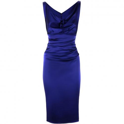 Talbot Runhof Cobalt Dress Voltaire