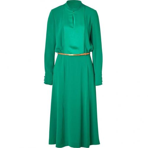 Tara Jarmon Mint Belted Slit Detail Dress